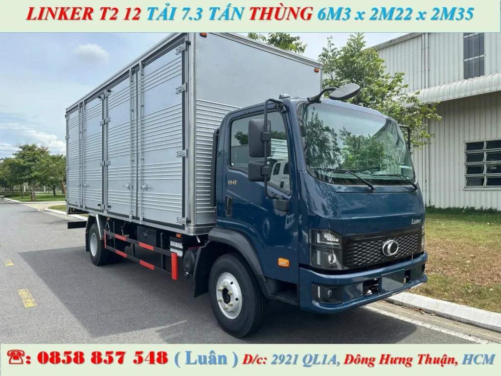 XE TẢI THÙNG KÍN CHỞ PALLET