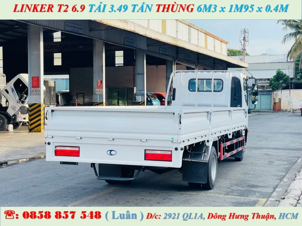 XE THACO 3.5 TẤN THÙNG LỬNG T2 6.9