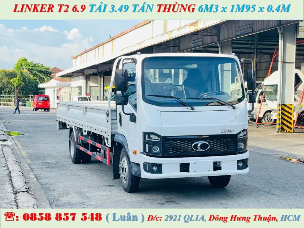 XE THACO 3.5 TẤN THÙNG LỬNG T2 6.9
