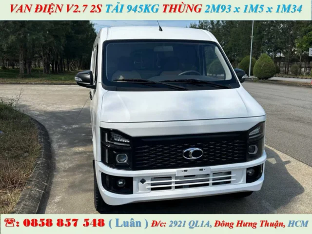 XE VAN ĐIỆN THACO 2 CHỖ