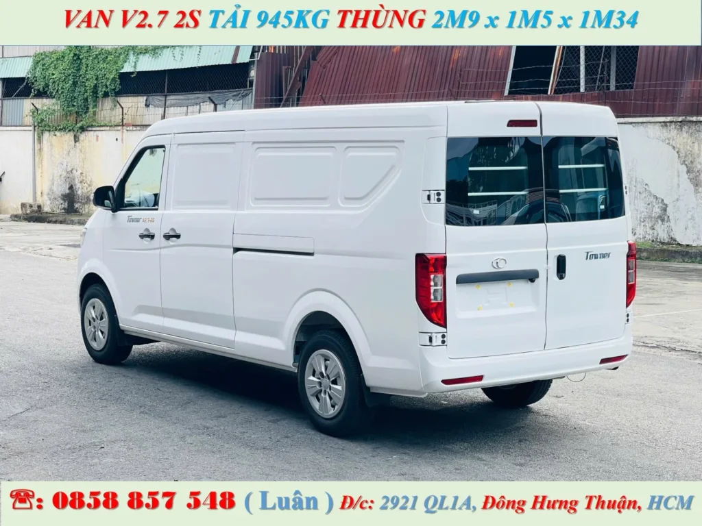 XE VAN THACO THÙNG 2M9