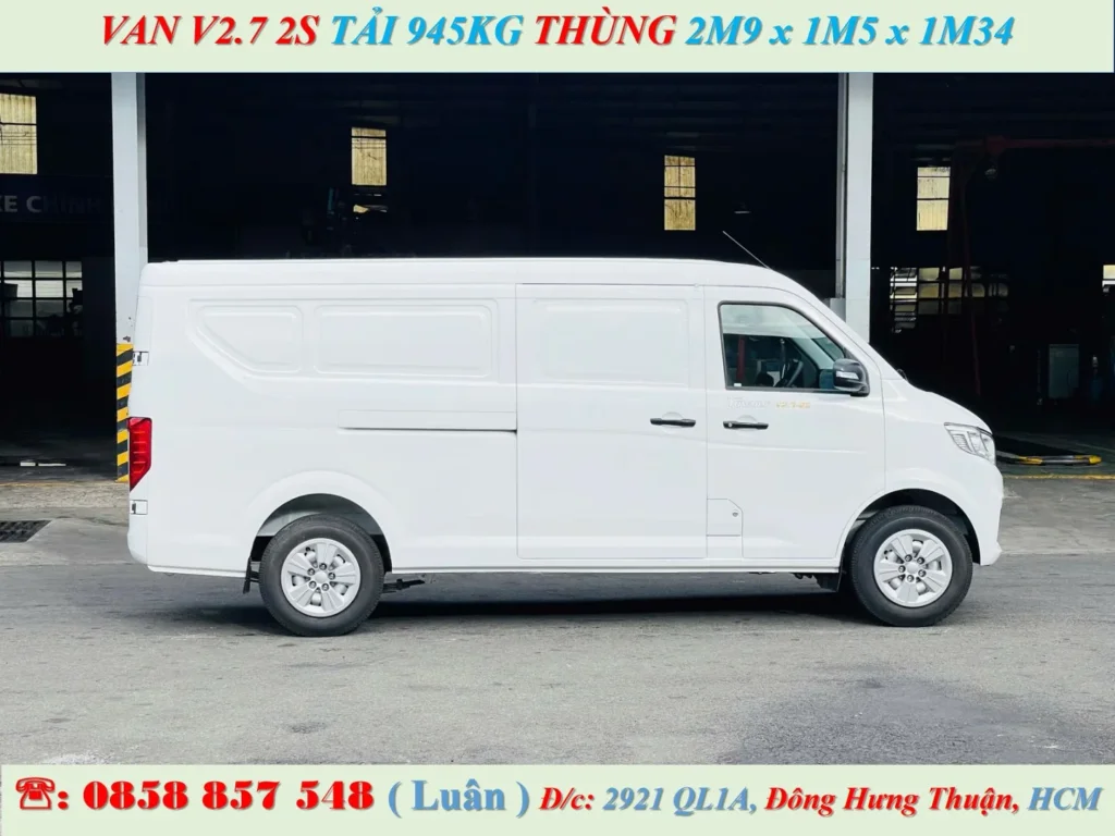 XE VAN THACO THÙNG 2M9