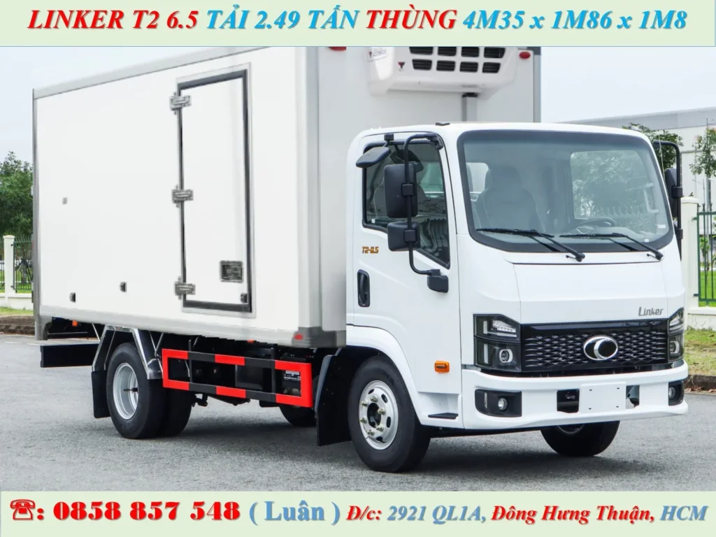 thaco linker t2 6.5 đông lạnh