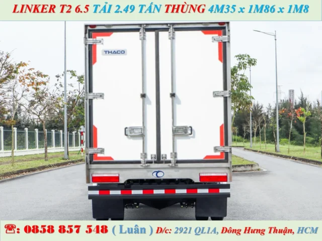 thaco linker t2 6.5 đông lạnh