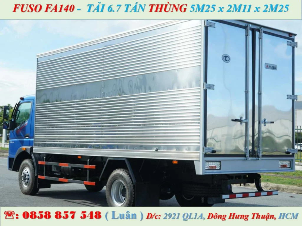 FUSO FA140 THÙNG KÍN