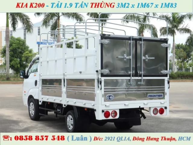 KIA K200 MUI BẠT 5 BỬNG