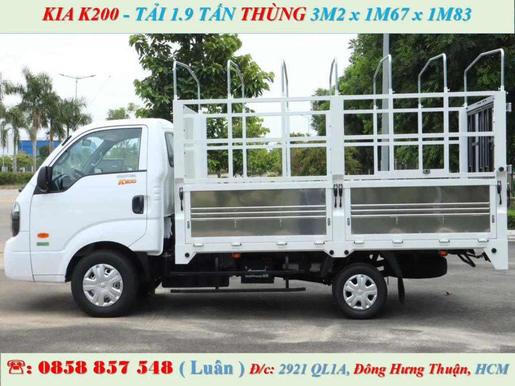 KIA K200 MUI BẠT 5 BỬNG