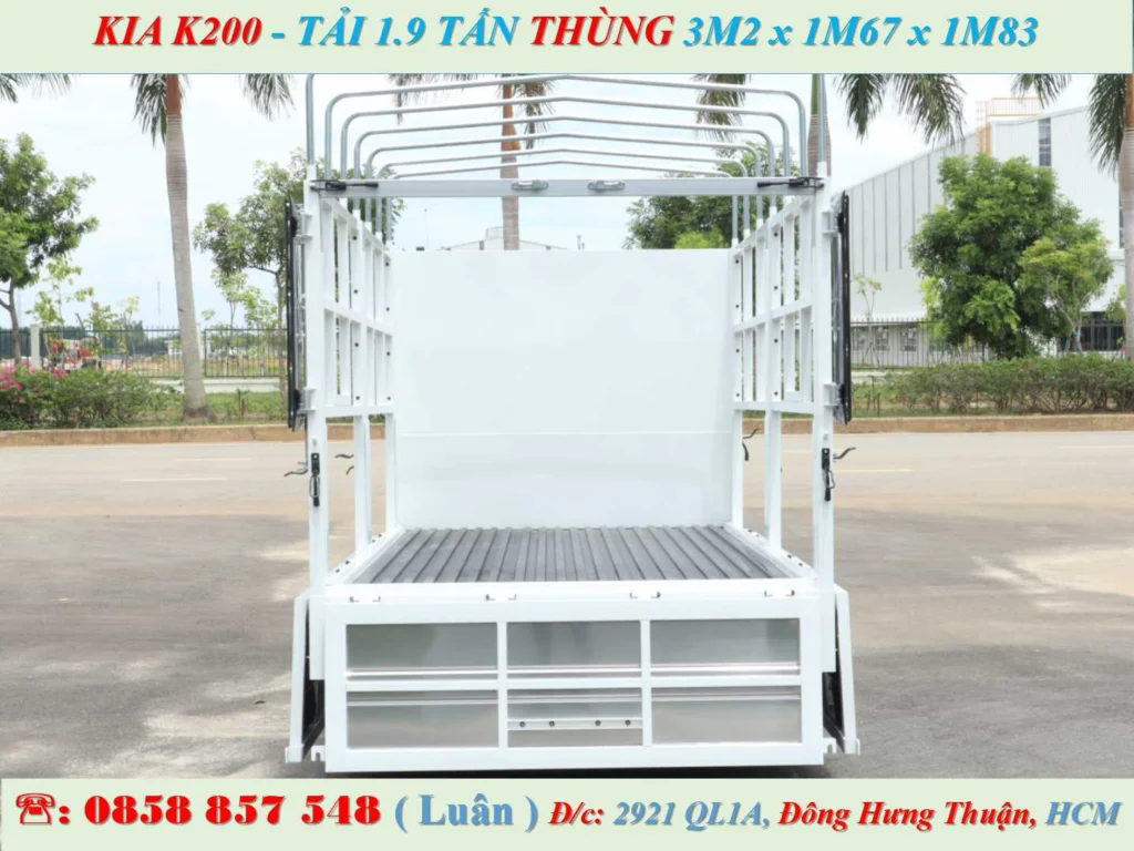 KIA K200 MUI BẠT 5 BỬNG