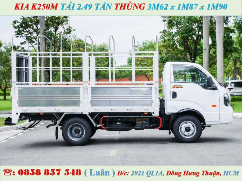 KIA K250M MUI BẠT 5 BỬNG