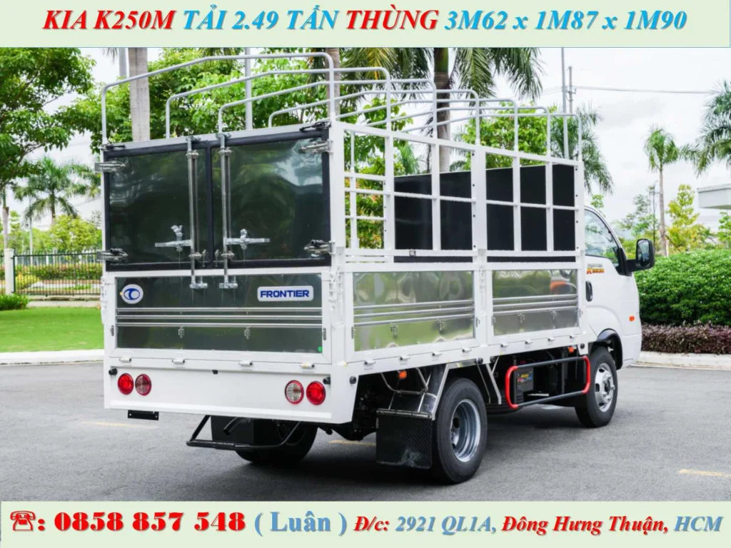 KIA K250M MUI BẠT 5 BỬNG