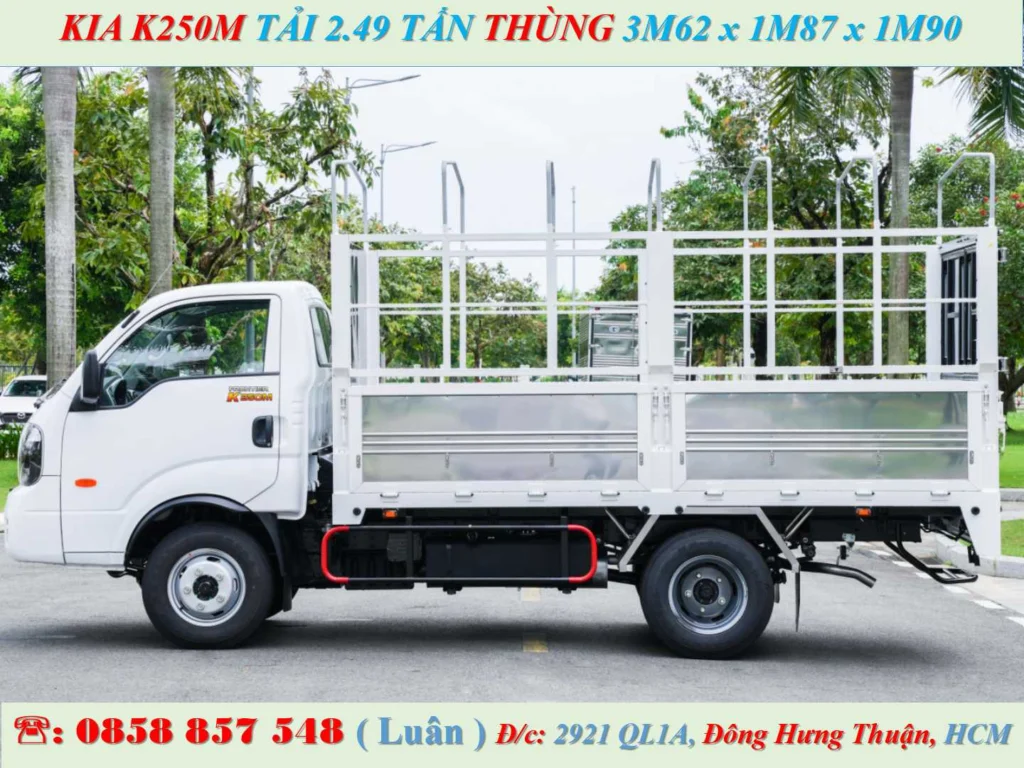 KIA K250M MUI BẠT 5 BỬNG
