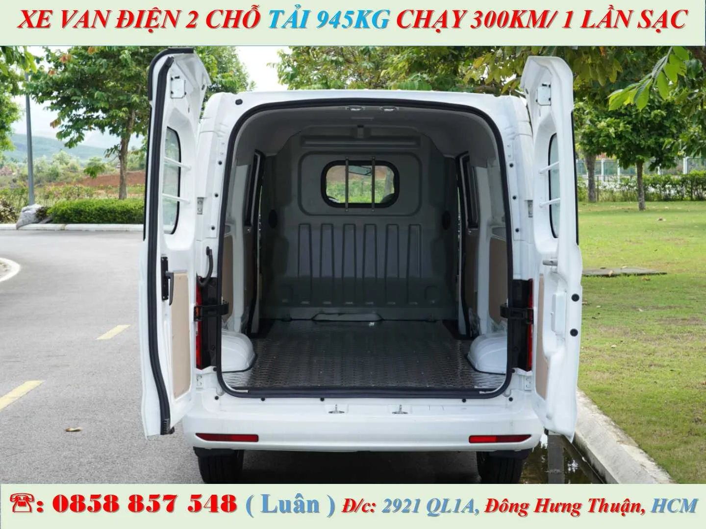 VAN ĐIỆN THACO V2.6 2 CHỖ (TF450) BẢN NÂNG CẤP MỚI - Ảnh 4