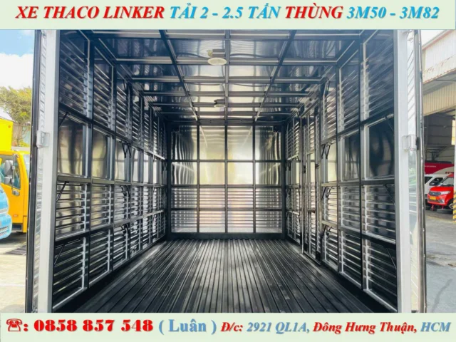 XE LINKER 2 TẤN - 2.5 TẤN thùng kín