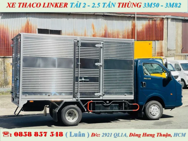 XE LINKER 2 TẤN - 2.5 TẤN thùng kín