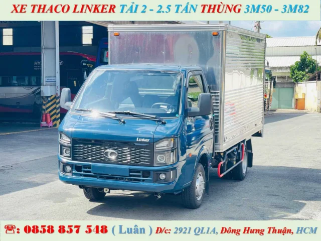 XE LINKER 2 TẤN - 2.5 TẤN thùng kín