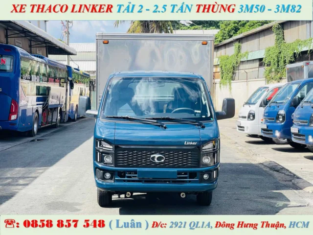 XE LINKER 2 TẤN - 2.5 TẤN thùng kín