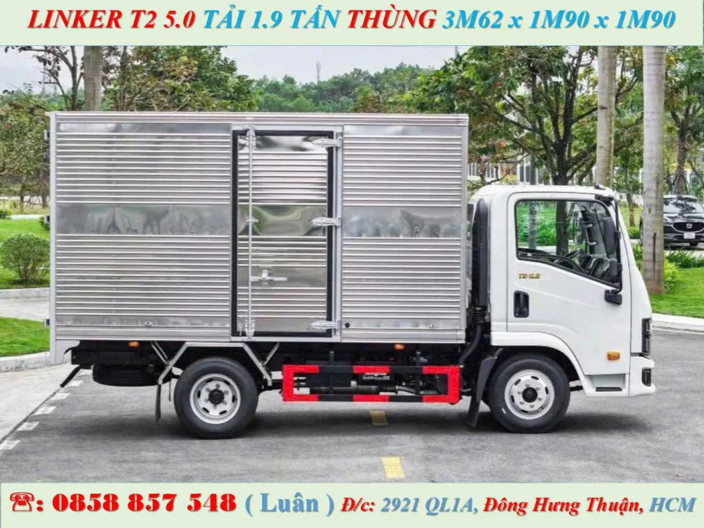 XE TẢI 2 TẤN THÙNG KÍN
