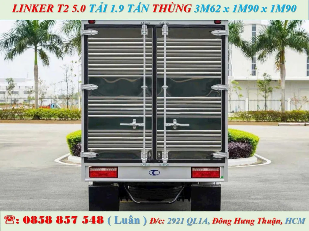 XE TẢI 2 TẤN THÙNG KÍN
