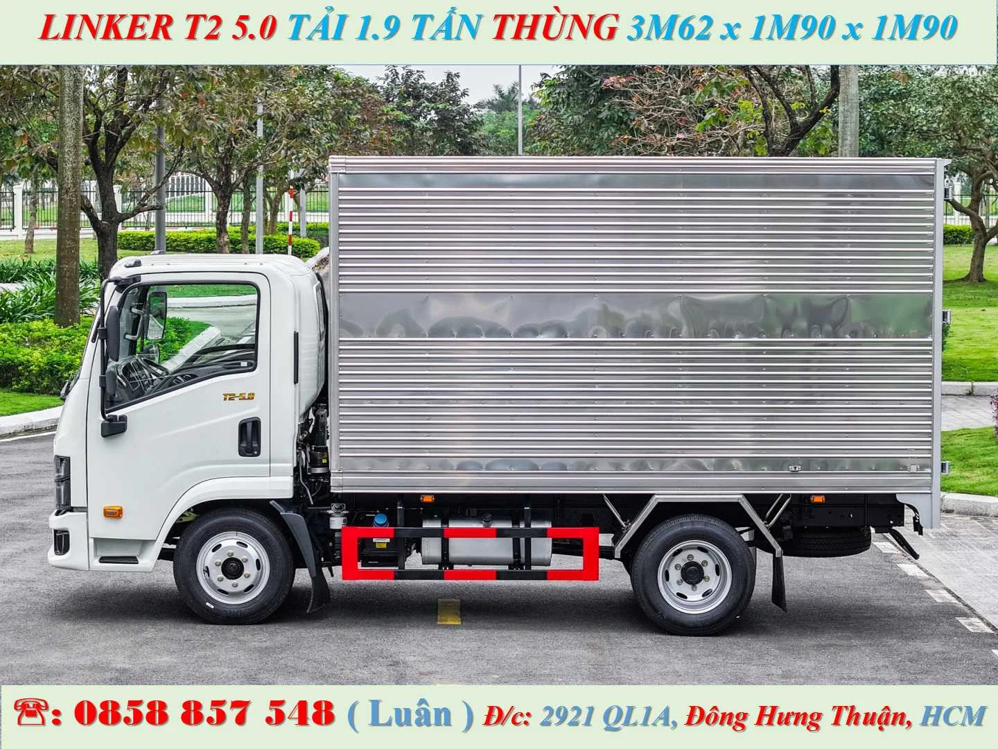 XE TẢI 2 TẤN THÙNG KÍN 3M6 - LINKER T2 5.0 - GIÁ TỐT NHẤT - Ảnh 7