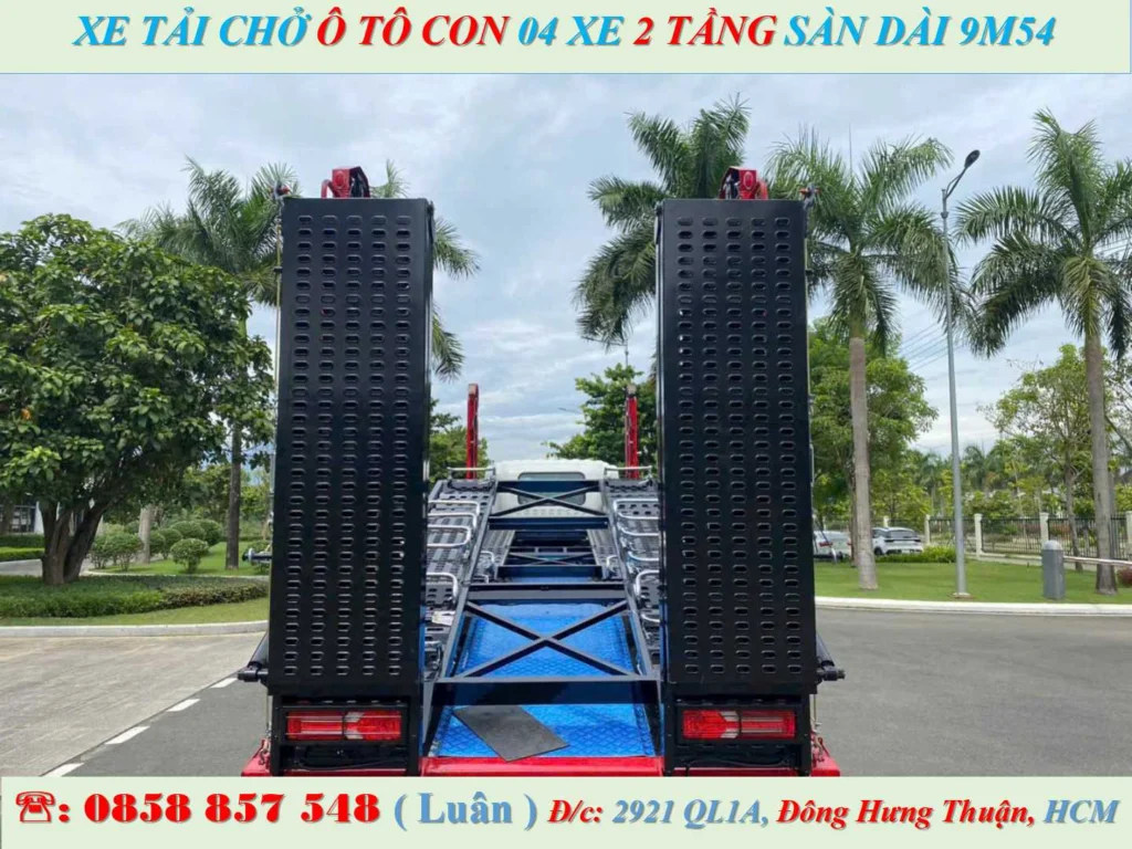 XE TẢI CHỞ Ô TÔ CON 2 TẦNG