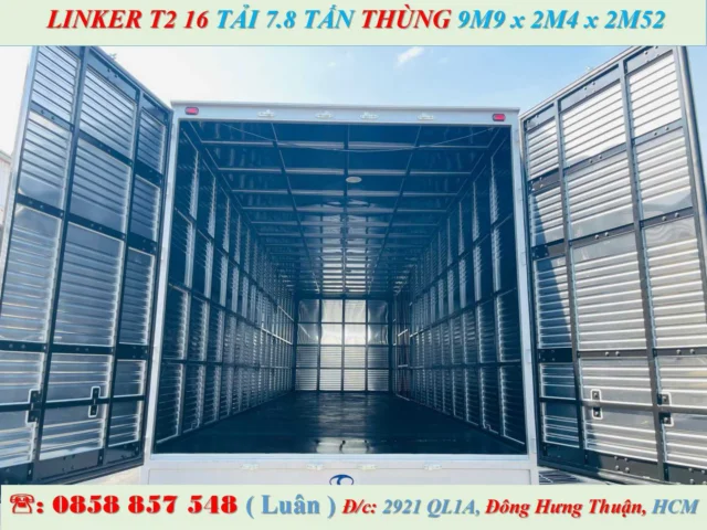 XE TẢI THACO 7.8 TẤN THÙNG KÍN
