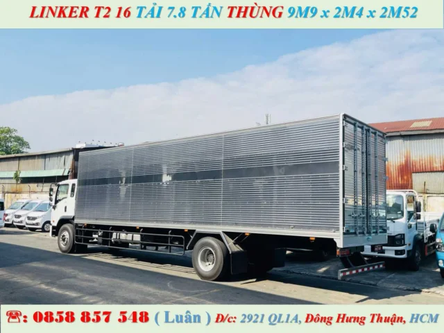 XE TẢI THACO 7.8 TẤN THÙNG KÍN