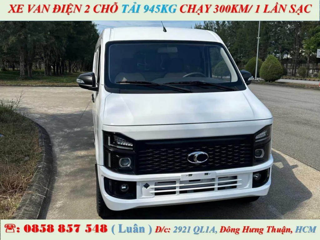 XE VAN ĐIỆN 2 CHỖ THACO