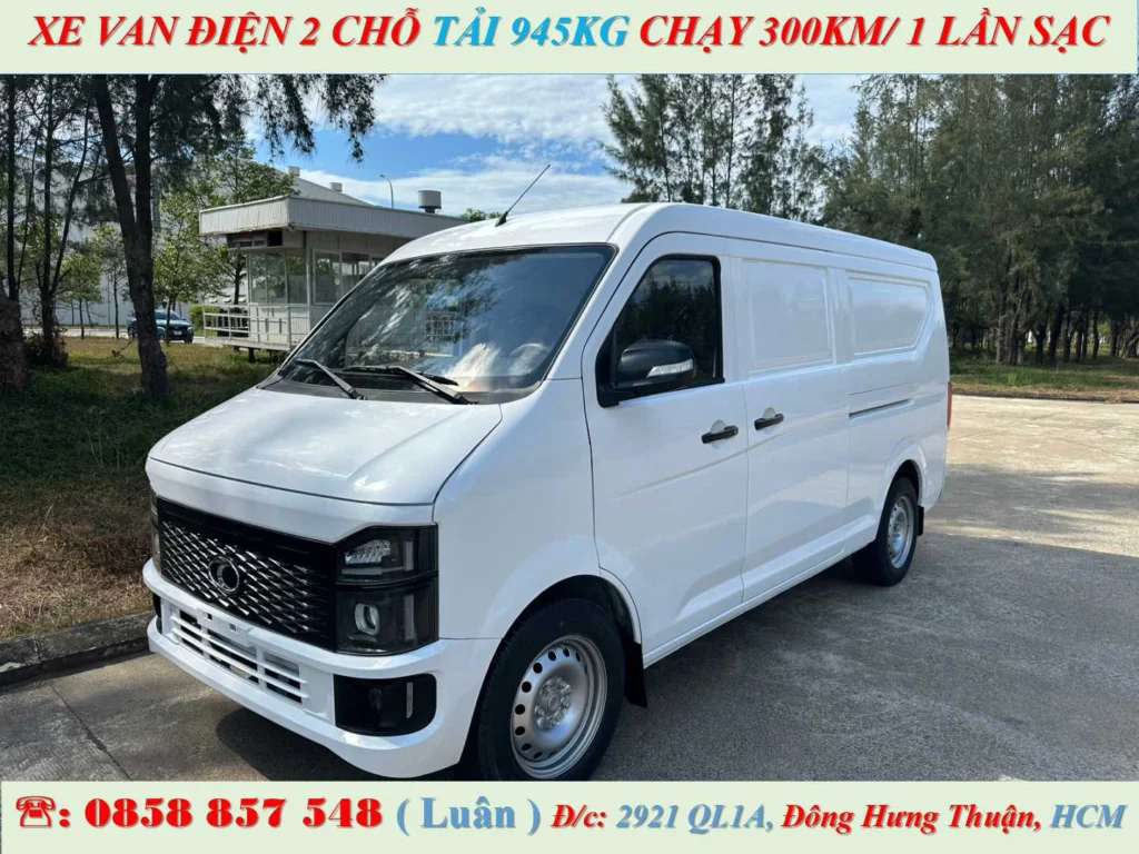 XE VAN ĐIỆN 2 CHỖ THACO