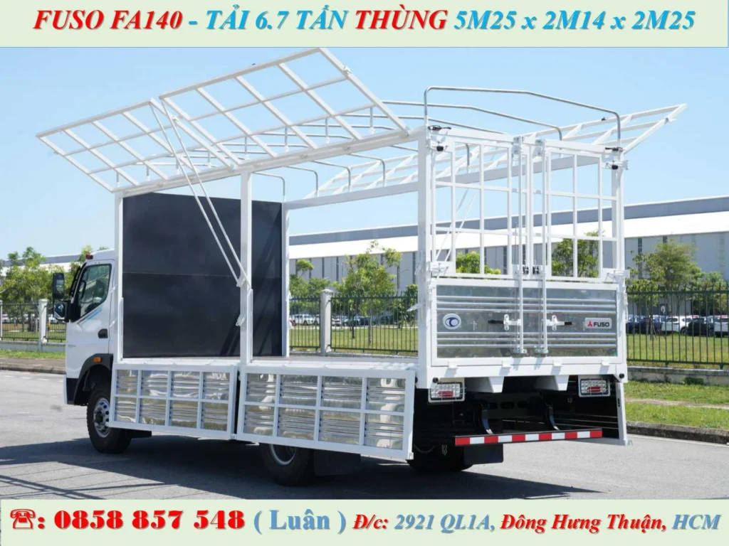 fuso fa140 mui bạt 6.7 tấn