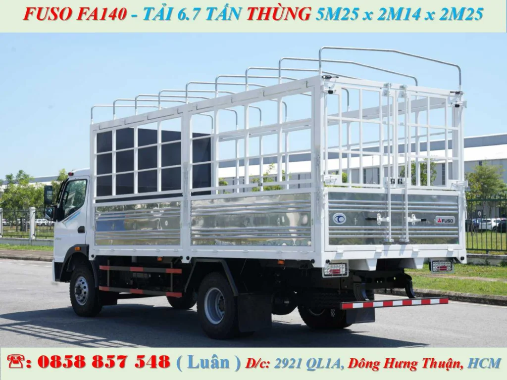 fuso fa140 mui bạt 6.7 tấn