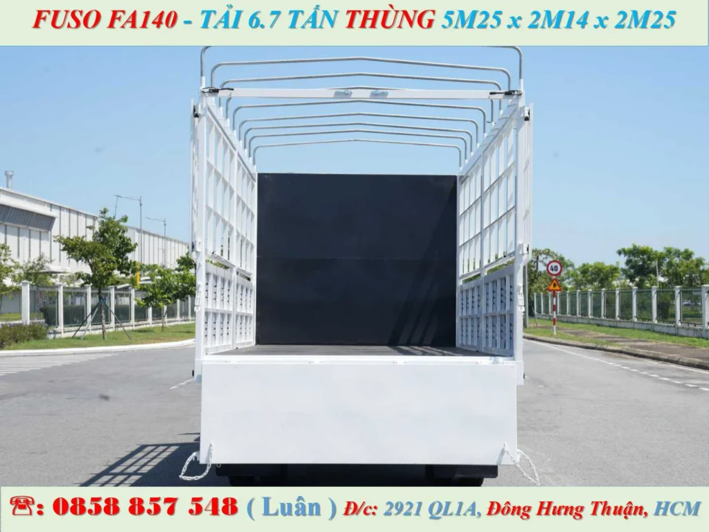 fuso fa140 mui bạt 6.7 tấn