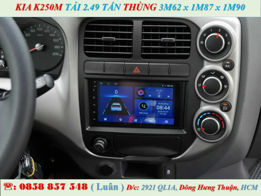 nội thất kia k250m bản mới