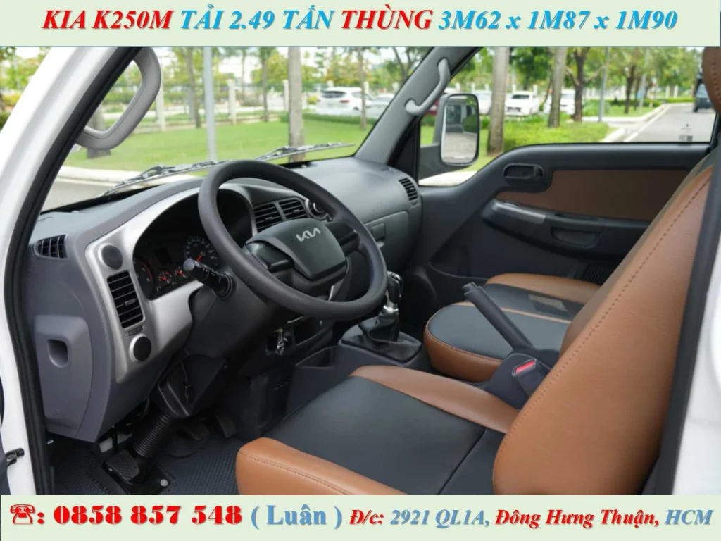nội thất kia k250m bản mới