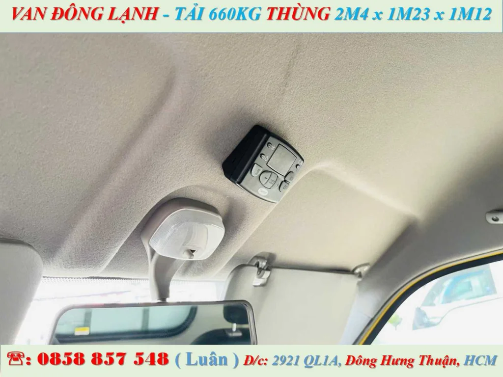 tải van đông lạnh thaco tf480