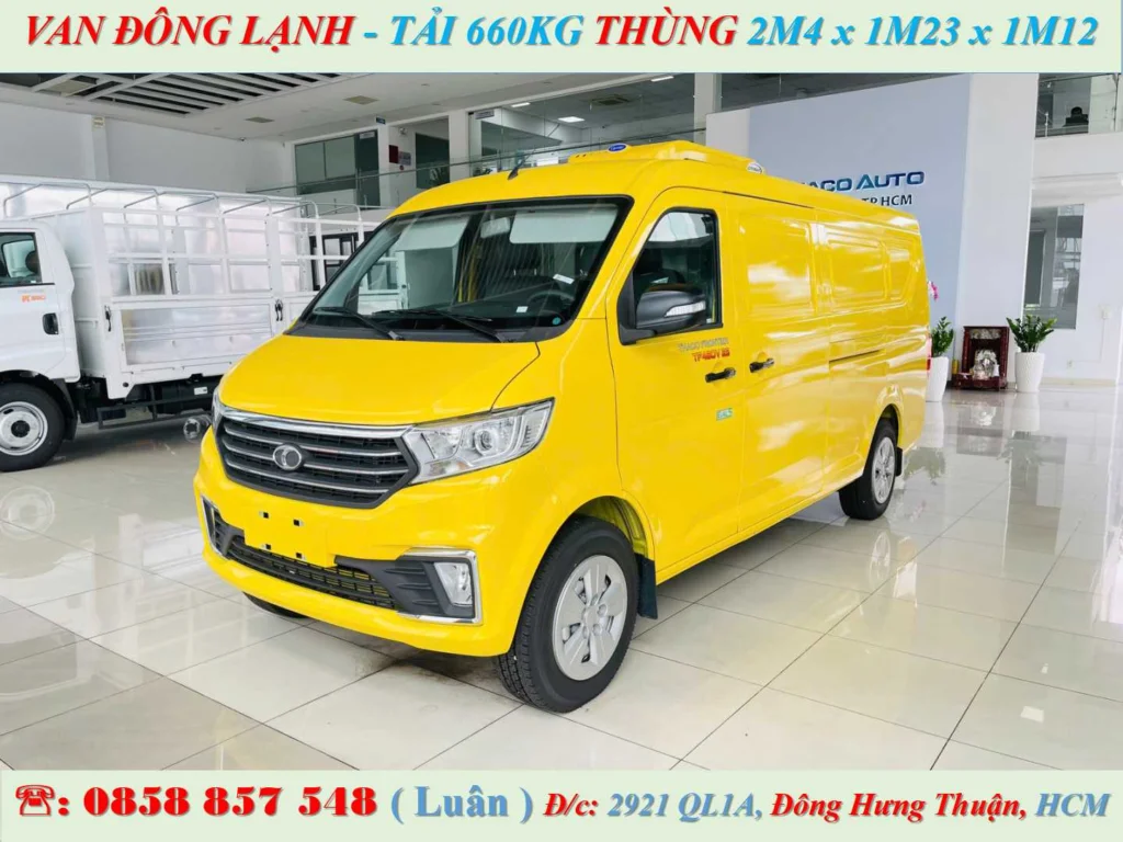 tải van đông lạnh thaco tf480