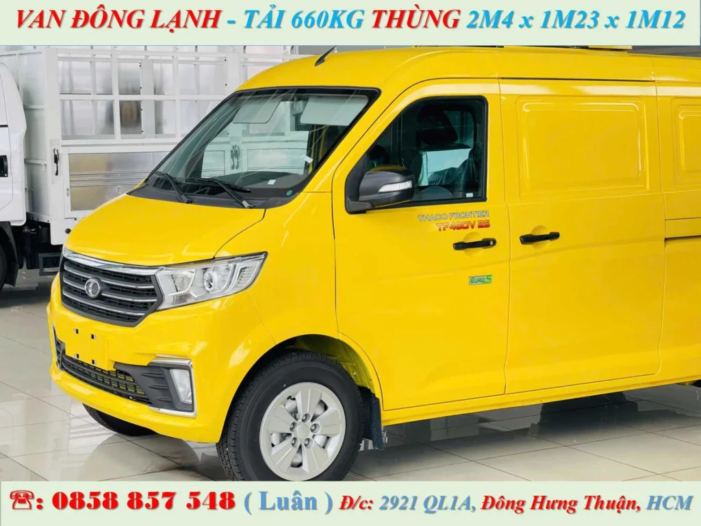 tải van đông lạnh thaco tf480