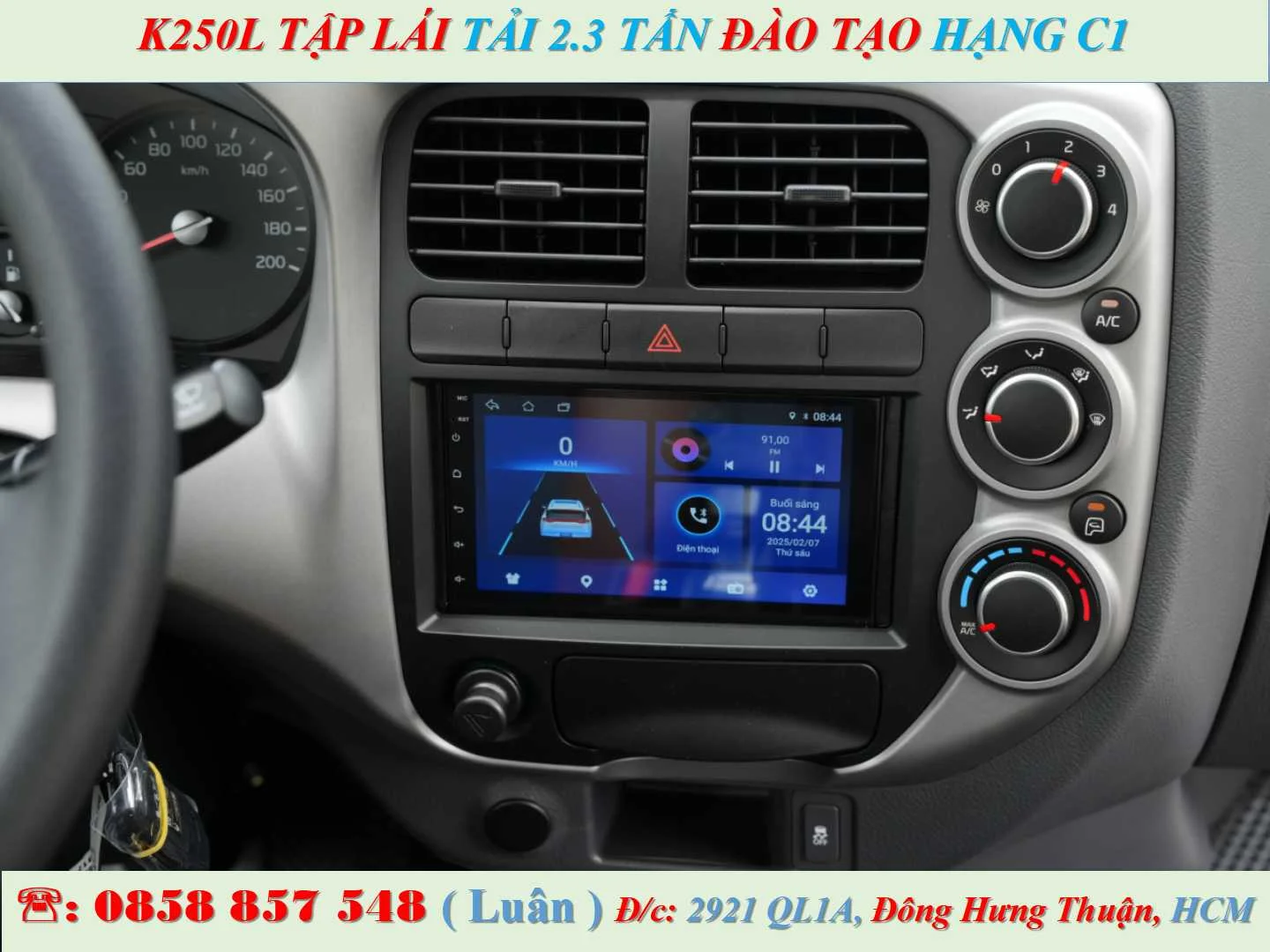KIA K250L XE TẬP LÁI C1 - XE SÁT HẠCH THỰC HÀNH C1 - Ảnh 5