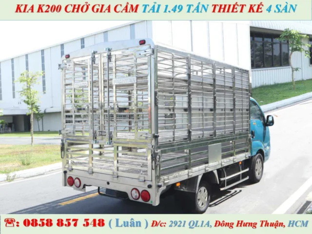 KIA K200 CHỞ GIA CẦM