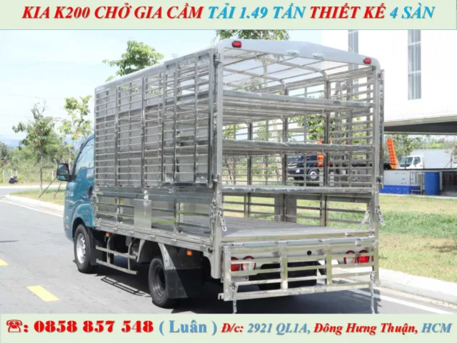 KIA K200 CHỞ GIA CẦM
