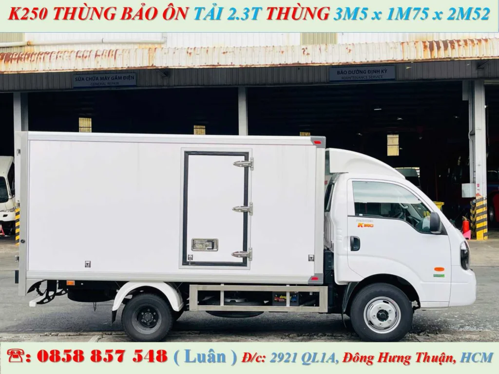 KIA K250 THÙNG BẢO ÔN