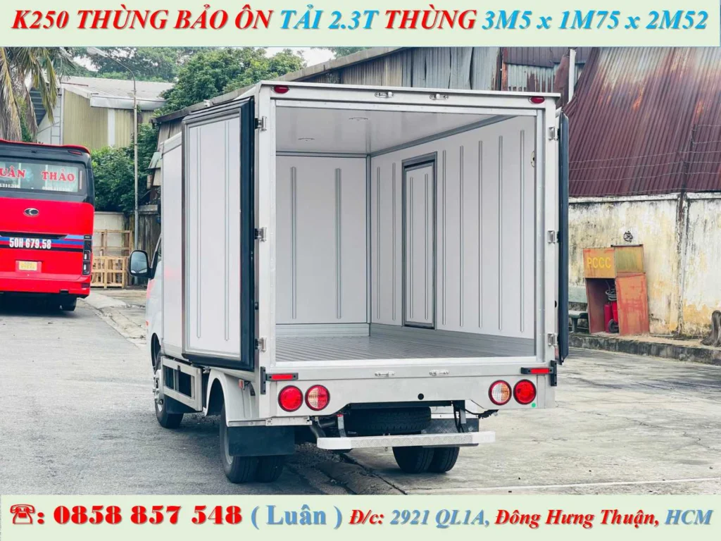 KIA K250 THÙNG BẢO ÔN