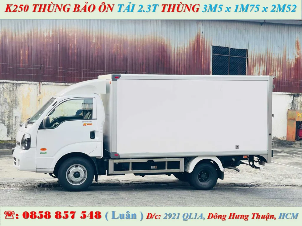 KIA K250 THÙNG BẢO ÔN