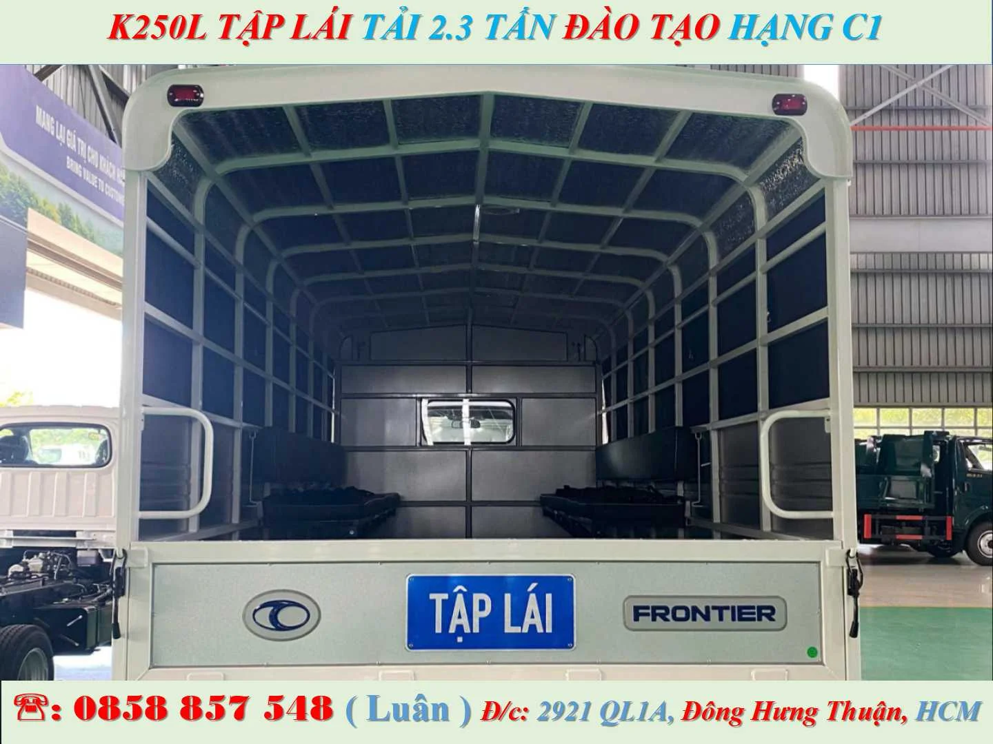 KIA K250L XE TẬP LÁI C1 - XE SÁT HẠCH THỰC HÀNH C1 - Ảnh 2