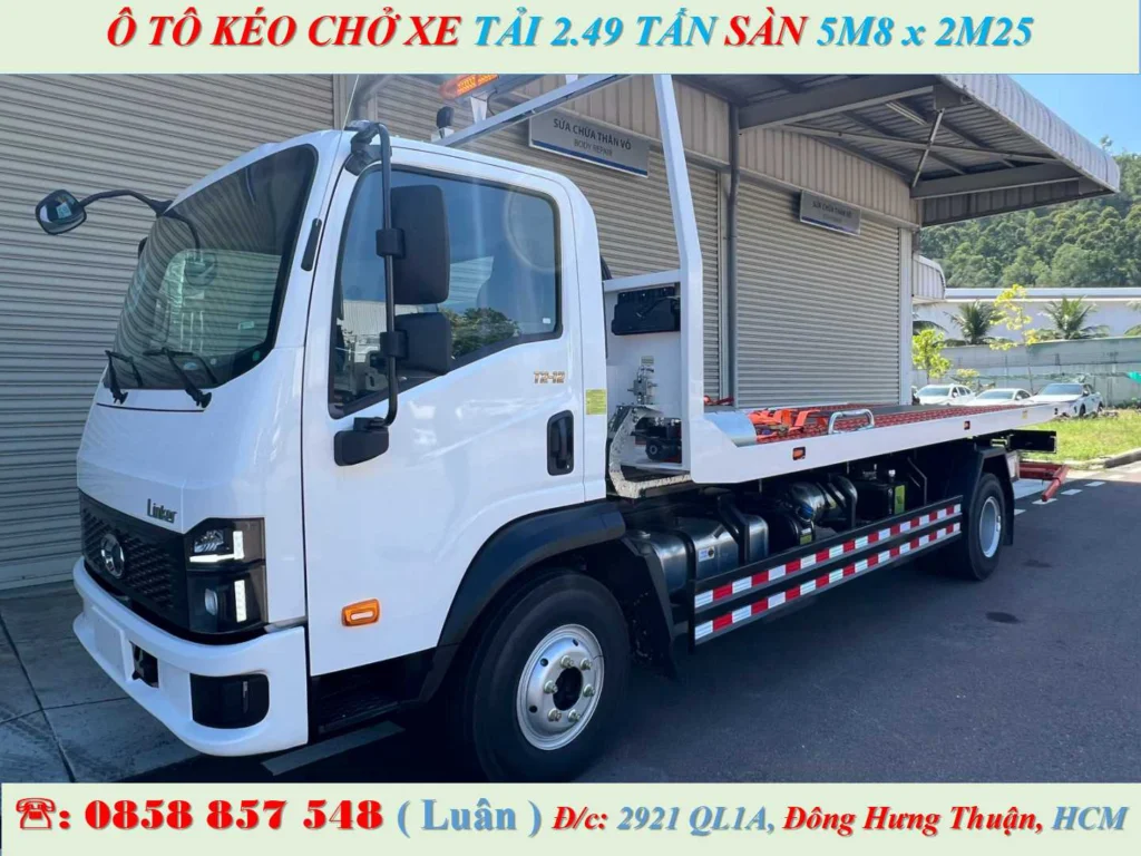 Ô TÔ KÉO CHỞ XE 2.49 TẤN