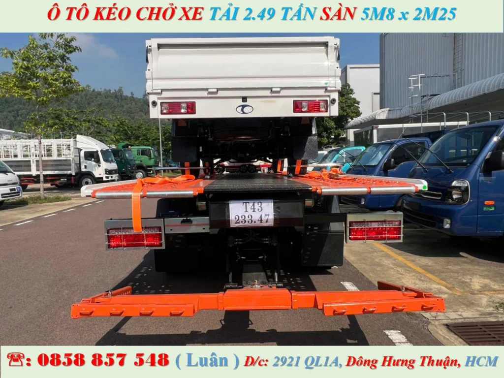 Ô TÔ KÉO CHỞ XE 2.49 TẤN