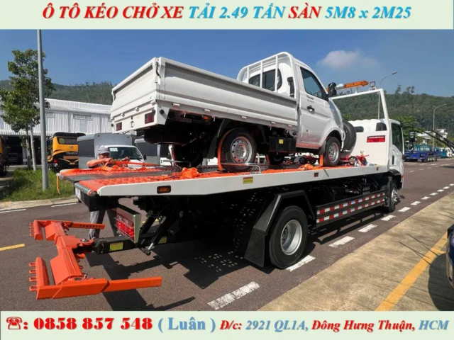 Ô TÔ KÉO CHỞ XE 2.49 TẤN