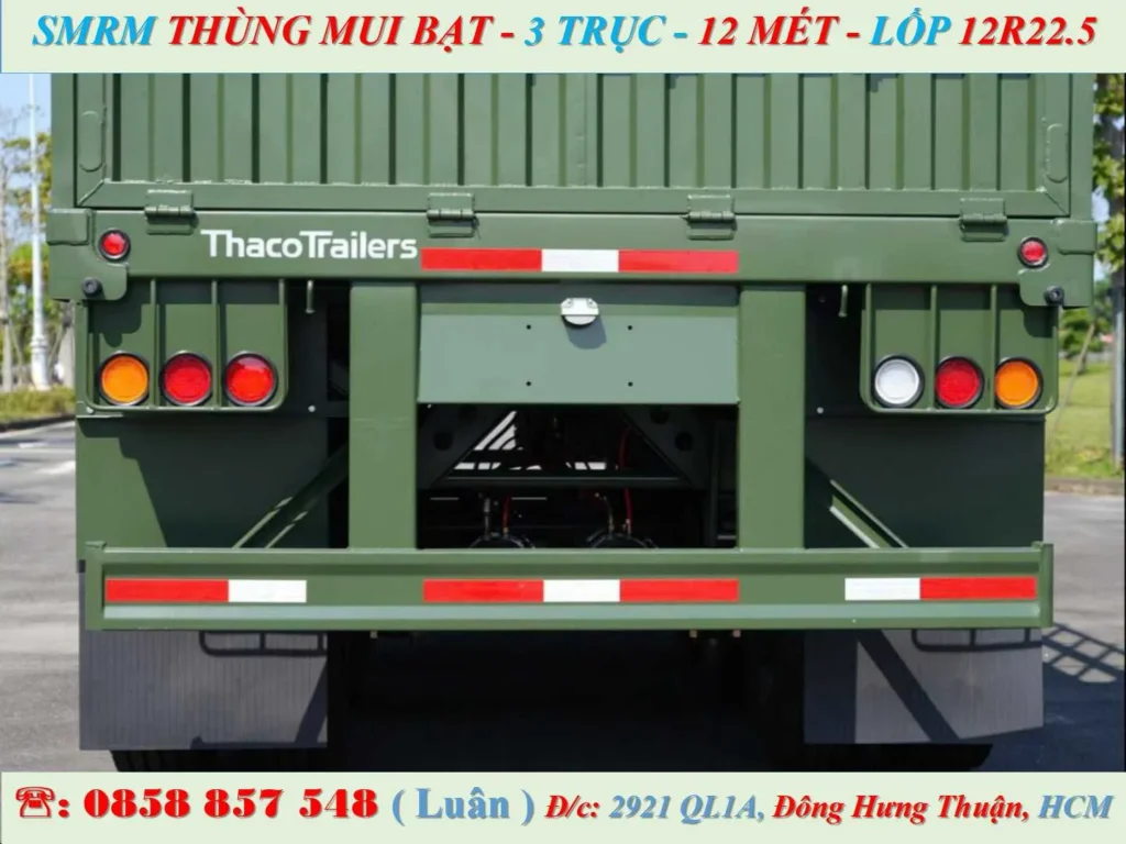 SMRM TẢI CÓ MUI BẠT