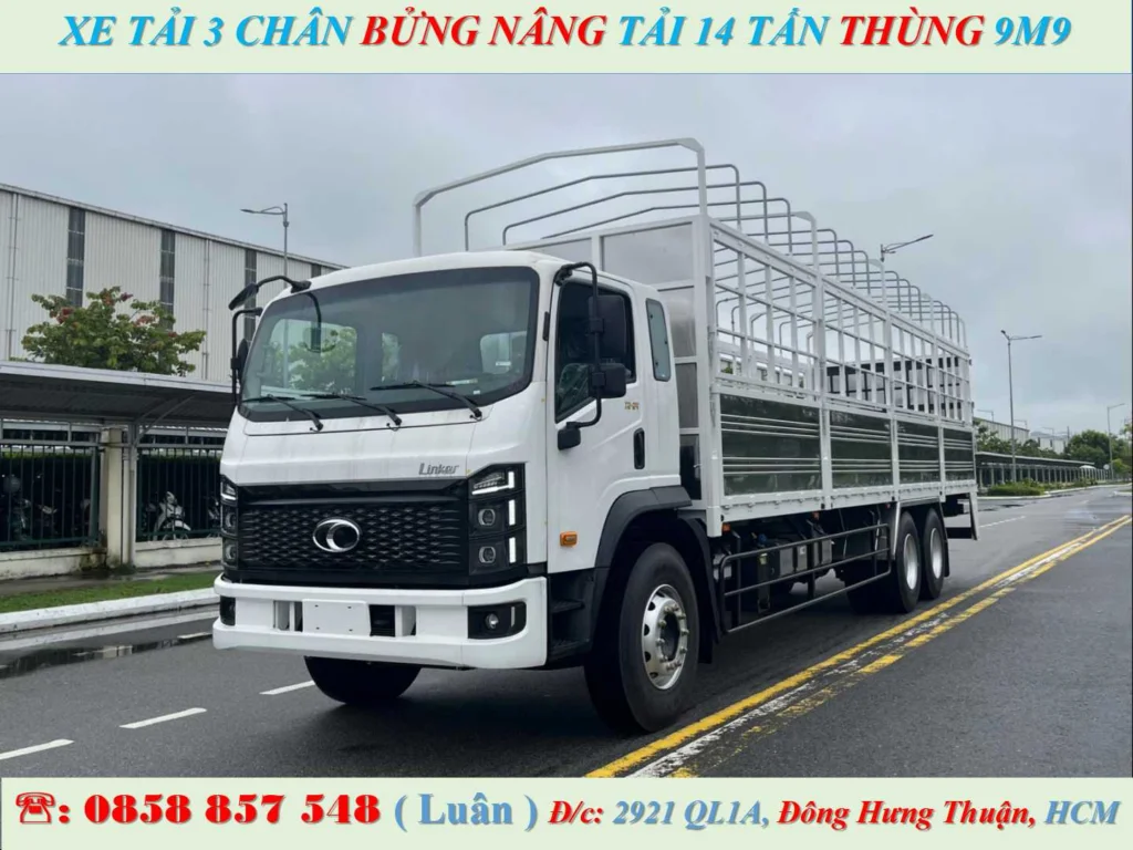 thaco linker t2 24 bửng nâng